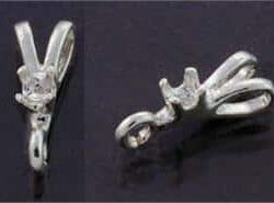 Single Accented Dangle Bail