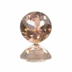 Peach Tourmaline Round