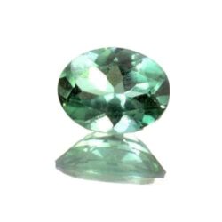 Green Bluish Tourmaline Oval