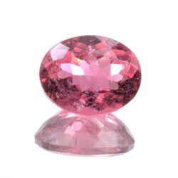 Bright Pink Tourmaline Oval