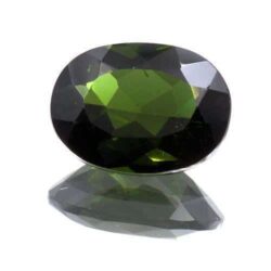 Dark Green Tourmaline Oval