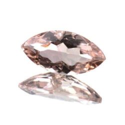 Soft Peach Tourmaline Marquise