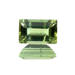 Green Tourmaline Baguette
