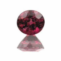 Red Tourmaline Oval 0.67ct