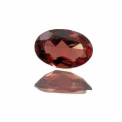 Red Tourmaline Oval