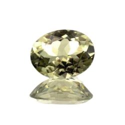 Sage Green Tourmaline Oval