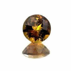 Orange Green Tourmaline Round