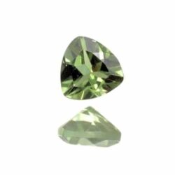 Green Tourmaline Trillion