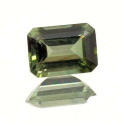 Green Tourmaline Emerald Cut