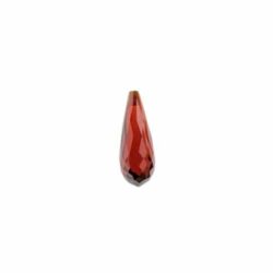 Garnet Cubic Zirconia Briolette