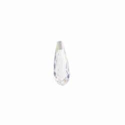 White Cubic Zirconia Briolette