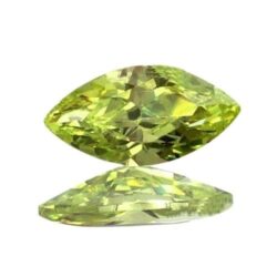 Apple Green Cubic Zirconia Marquise