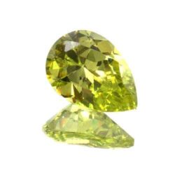 Apple Green Cubic Zirconia Pears