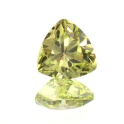 Apple Green Cubic Zirconia Trillions