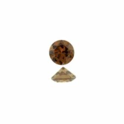 Coffee Brown Cubic Zirconia Rounds