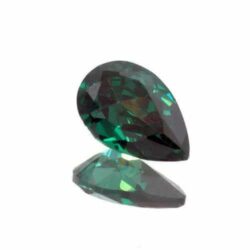 Green Cubic Zirconia Pears