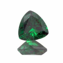 Green Cubic Zirconia Trillions