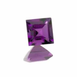 Lab Created Amethyst Squares