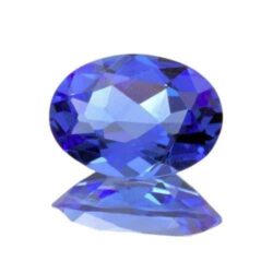 Lab Created Blue Quartz Ovals