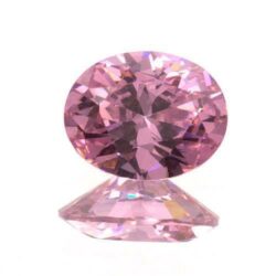 Pink Cubic Zirconia Ovals