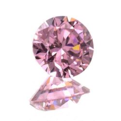 Pink Cubic Zirconia Rounds