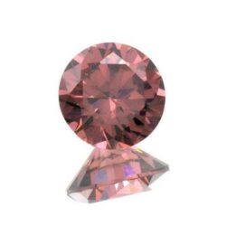 Rhodolite Cubic Zirconia Rounds