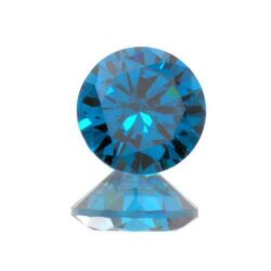 Swiss Blue Cubic Zirconia Rounds