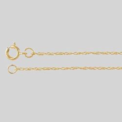 14kt Yellow Gold Double Rope Chain