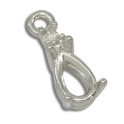 Pear Accented Pre-notched Dangle Mounting