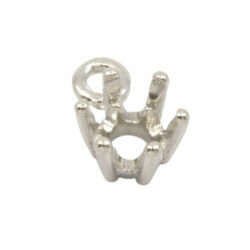 Round 6-Prong Dangle Mounting