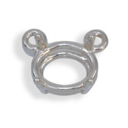 Oval Pre-notched Dangle Pendant Mounting