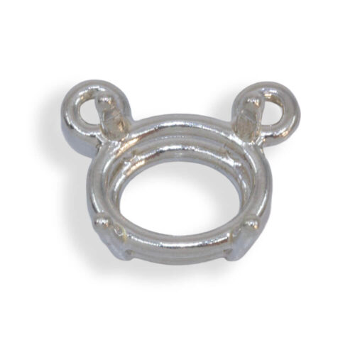 Oval Pre-notched Dangle Pendant Mounting