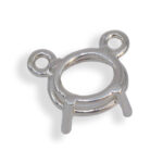 Oval Pre-notched Dangle Pendant Mounting