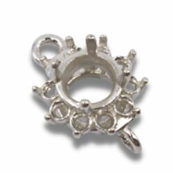 Round Cluster Pre-notched Double Dangle Mounting