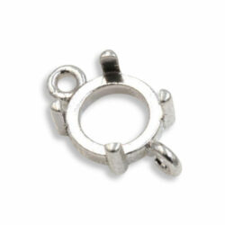 Round Cabochon Double Dangle Mounting