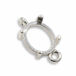 Oval Cabochon Double Dangle Mounting