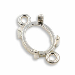 Oval Cabochon Double Dangle Mounting