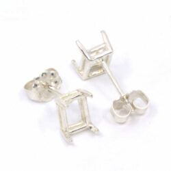 Emerald Cut Earrings