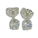 Lab Created Diamond Earring Studs