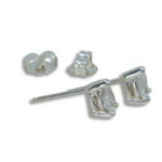 Lab Created Diamond Pear Earring Studs