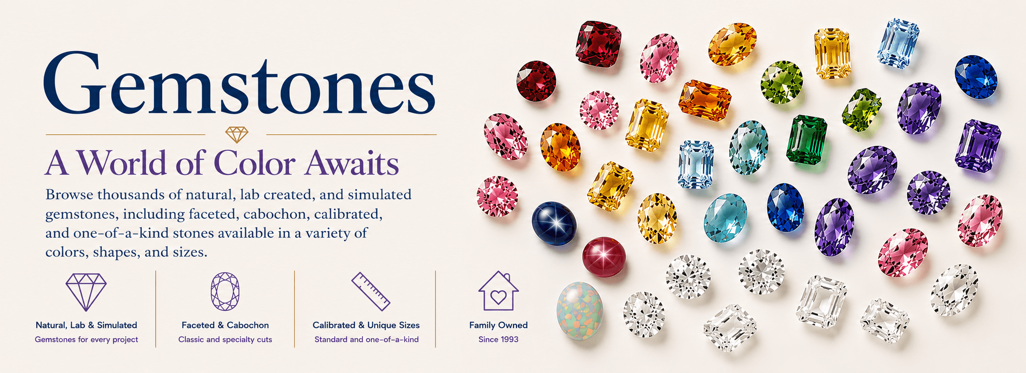 Shop Gemstones at Jamming Gems
