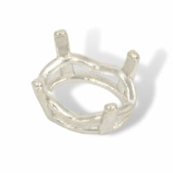 Oval Scalloped Head Mounting