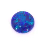 Lab Created Blue Opal Rounds - 10