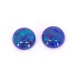 Lab Created Blue Opal Rounds - 6mm