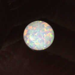 Lab Created White Opal Rounds