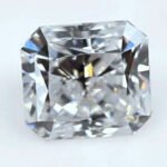 Lab Created Diamond Radiant Cut 1.43ct F VVS2 IGI Cert