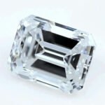 Lab Created Diamond Emerald Cut 1.43ct D VVS2 IGI Cert