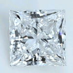 Lab Created Diamond Princess Cut 1.2ct D VVS1 IGI Cert
