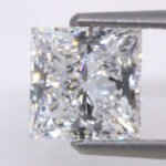Lab Created Diamond 1.20ct Princess Cut