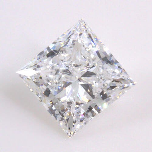 Lab Created Diamond Princess Cut 1.2ct